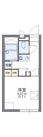 レオパレスエスポワールの物件間取画像